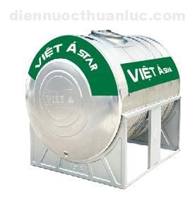 Bồn inox Việt Á 3000L ngang Bồn inox Việt Á 3000L ngang
