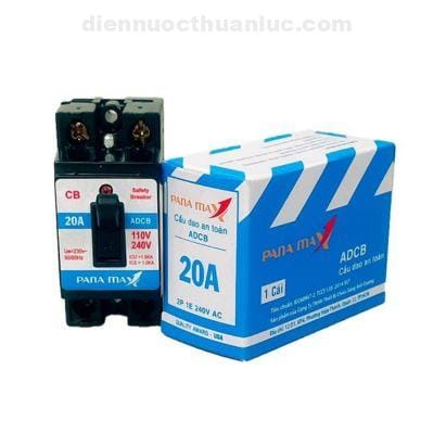 Aptomat Panamax 20a (Đen) Aptomat Panamax 20a (Đen)