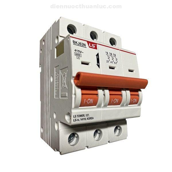 Aptomat MCB LS BKJ63N 63A 3P 6kA Aptomat MCB LS BKJ63N 63A 3P 6kA