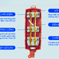 Cấu tạo ổ cắm 3 chịu tải 6500W TLC (TLC-OST-2D1-6500W)