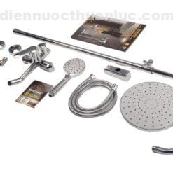 Bộ sản phẩm đầy đủ sen cây nóng lạnh EL-S922 Eurolife