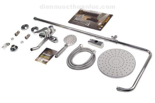 Bộ sản phẩm đầy đủ sen cây nóng lạnh EL-S922 Eurolife