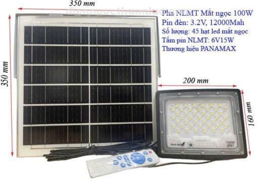 Đèn pha NLMT mắt ngọc Panamax