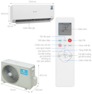 Thông số kỹ thuật Điều hòa Casper Inverter QC09IS36