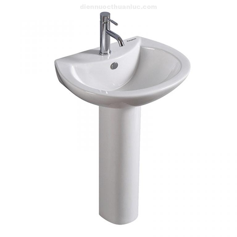Chậu lavabo chân dài KG6303P