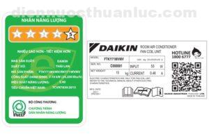 Thông số kỹ thuật máy lạnh Daikin Inverter 3HP FTKY7WMV