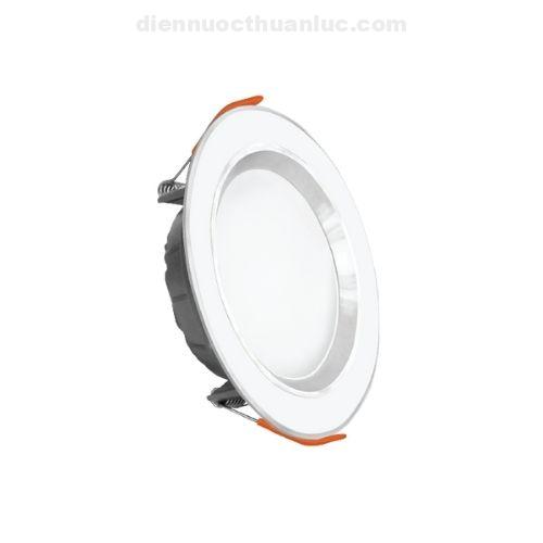 Đèn âm trần 7w viền trắng SLD2801/7W Sunmax