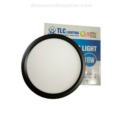 den-op-tron-3cd-24w-tlc-ont-td-24w-03-vo-den-tlc Đèn ốp tròn 3CĐ 24W (TLC-ONT-TD-24W-03) vỏ đen TLC
