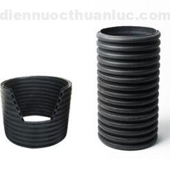 Ống Nhựa HDPE Gân Thành Đôi Bình Minh – Phi 500 (Không Xẻ Rãnh)