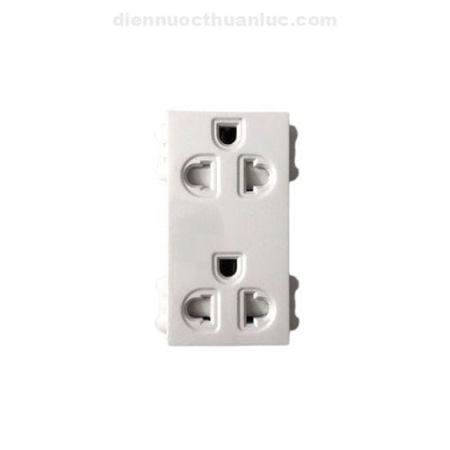 o-cam-doi-3-chau-s18ccue2 Ổ cắm đôi 3 chấu S18CCUE2
