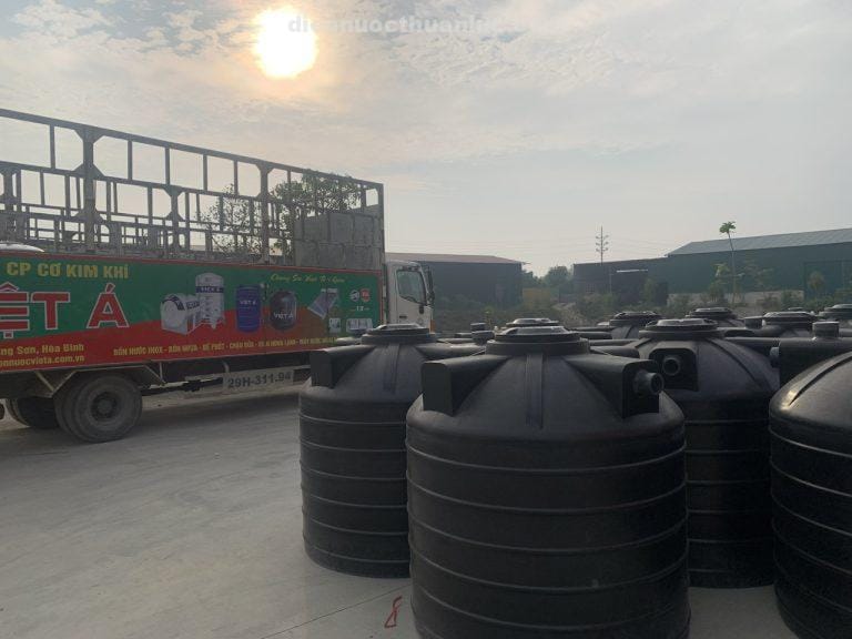 Bồn tự hoại 1000L đứng Việt Á Bồn tự hoại 1000L đứng Việt Á