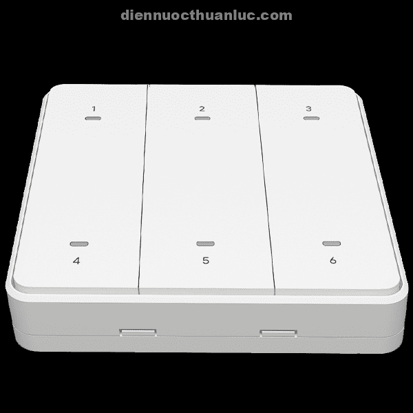 Công tắc bấm ngữ cảnh vuông 6 nút FPT Smart Home TPBR016 Công tắc bấm ngữ cảnh vuông 6 nút FPT Smart Home TPBR016