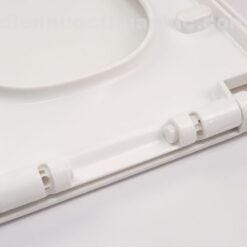 2 chốt nhấn cho 2 trục bát gắn nắp bồn cầu chất liệu nhựa PP EL-PS218 Eurolife