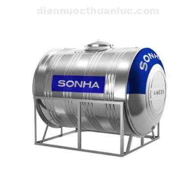 Bồn inox Sơn Hà 1500L ngang Bồn inox Sơn Hà 1500L ngang