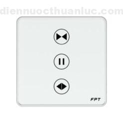 Công tắc rèm vuông trắng FPT Smart Home SNBR02108