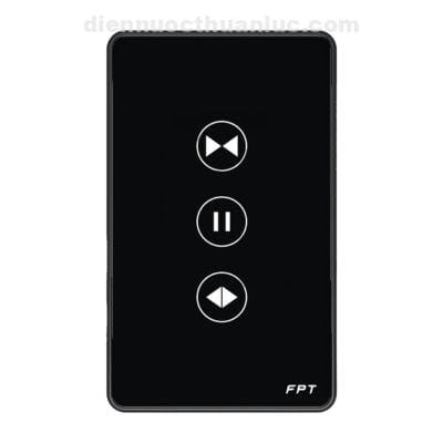 Công tắc cửa cuốn chữ nhật đen FPT Smart Home SNBR048 Công tắc cửa cuốn chữ nhật đen FPT Smart Home SNBR048