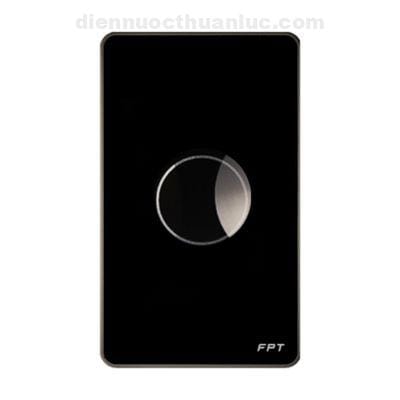 Công tắc cảm ứng 1 nút chữ nhật đen FPT SNBR0218 Công tắc cảm ứng 1 nút chữ nhật đen FPT SNBR0218