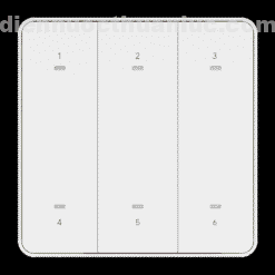 Công tắc bấm ngữ cảnh vuông 6 nút FPT Smart Home TPBR016