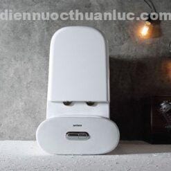 Ảnh thực tế lắp đặt bồn cầu 1 khối EL-LUX011 Eurolife