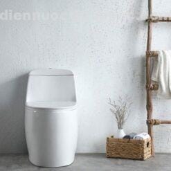 Ảnh thực tế bồn cầu 1 khối EL-LUX0310 Eurolife