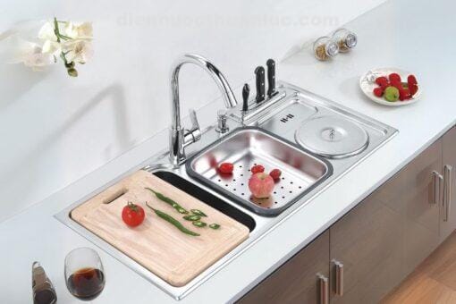 Chậu rửa chén 2 hộc EL-C9245 eurolife thiết kế hiện đại , tinh tế