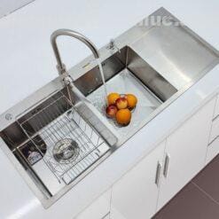 Thực tế lắp đặt Chậu rửa chén inox EL-HM12050 Eurolife