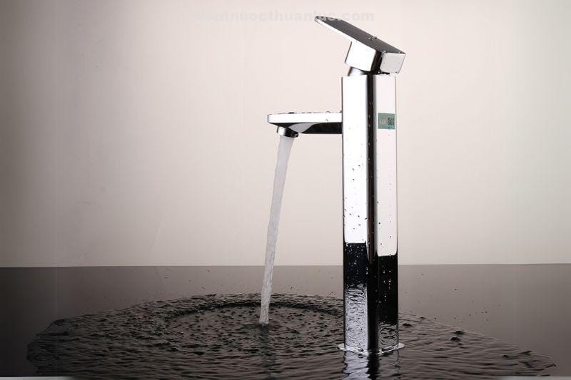 anh-thuc-te-voi-lavabo-nong-lanh-cao-30cm-el-d21-eurolife-1 Vòi Lavabo nóng lạnh cao 30cm EL-D21 Eurolife được lắp đặt thực tế
