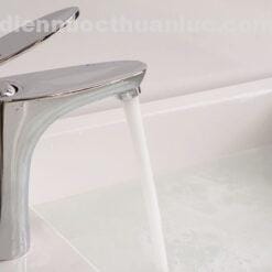 Ảnh thực tế vòi Lavabo nóng lạnh EL-CAM02 Eurolife