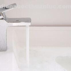 Ảnh lắp đặt thực tế vòi Lavabo nóng lạnh EL-DAISY 02 Eurolife