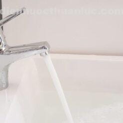 Ảnh thực tế vòi Lavabo nóng lạnh EL-IRIS 02 Eurolife