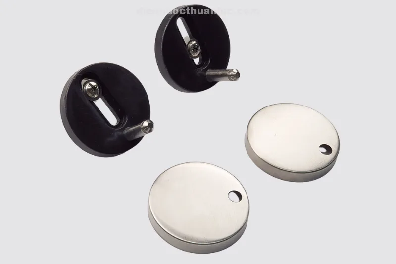 Bát gắn bằng inox nắp bồn cầu chất liệu nhựa PP EL-PS216 Eurolife