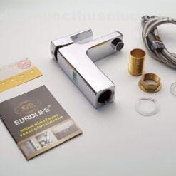 Bộ sản phẩm đầy đủ vòi Lavabo nóng lạnh EL-DAISY 02 Eurolife
