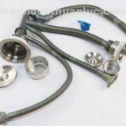 Bộ thoát nước thải chậu rửa chén 2 hộc EL-C9245 eurolife