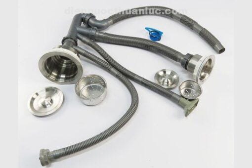Bộ thoát nước thải chậu rửa chén 2 hộc EL-C9245 eurolife