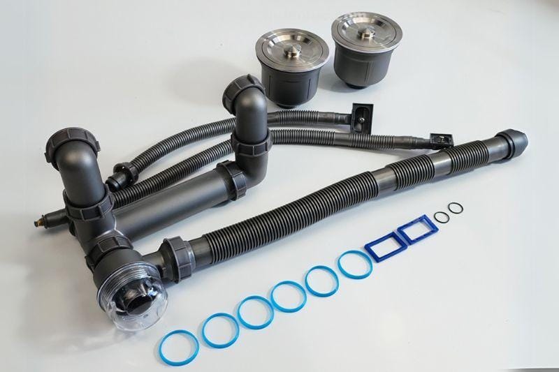 bo-thoat-nuoc-chau-rua-chen-inox-el-hm12050-eurolife Bộ thoát nước thải chậu rửa chén inox 1100x480x230 EL-HM12050 Eurolife