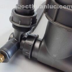 Bộ xả thải tích hợp đầu kết nối máy lọc nước RO của chậu rửa chén inox 1100x480x230 EL-HM12050 Eurolife