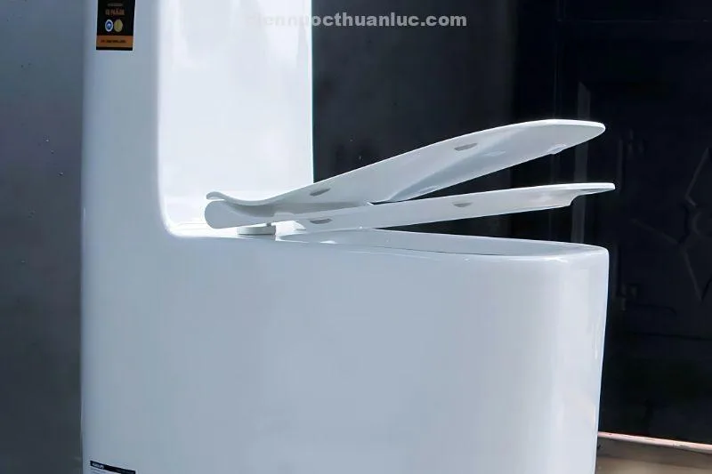 Bồn cầu 1 khối EL-LUX0313 Eurolife thiết kế nắp đóng êm ái