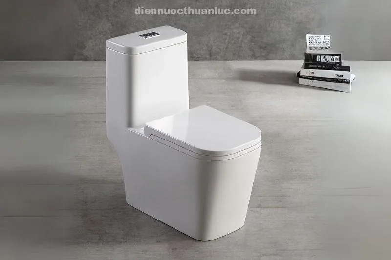 Bồn cầu 1 khối EL-LUX035 Eurolife chất liệu men sứ cao cấp