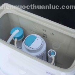 Bồn cầu 1 khối EL-LUX035 Eurolife sử dụng bộ xả Tornado siêu mạnh