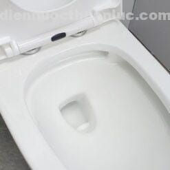 Bồn cầu 1 khối sứ Nano EL-BC216 Eurolife thiết kế 4 lỗ xả