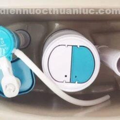 Bồn cầu 1 khối sứ Nano EL-BC262 Eurolife sử dụng bộ xả Jet flusher tân tiến