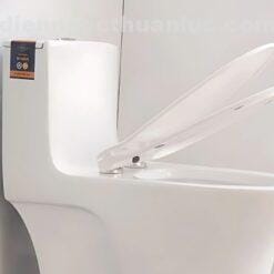 Bồn cầu 1 khối sứ Nano EL-BC262 Eurolife với nắp đóng êm ái