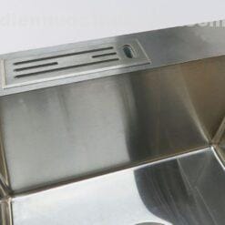 Chậu rửa chén Inox handmade 820x450x230 EL-HM8245 Eurolife kèm bộ cài dao tiện lợi