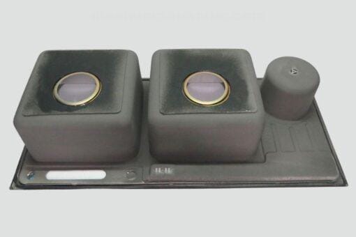 Đáy chậu rửa chén EL-C9245 Eurolife sơn tĩnh điện chống ồn