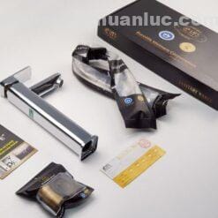 Đóng gói sản phẩm vòi Lavabo nóng lạnh cao 30cm EL-D21 Eurolife