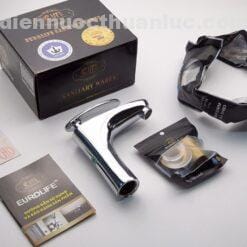 Đóng gói sản phẩm vòi Lavabo nóng lạnh EL-CAM02 Eurolife