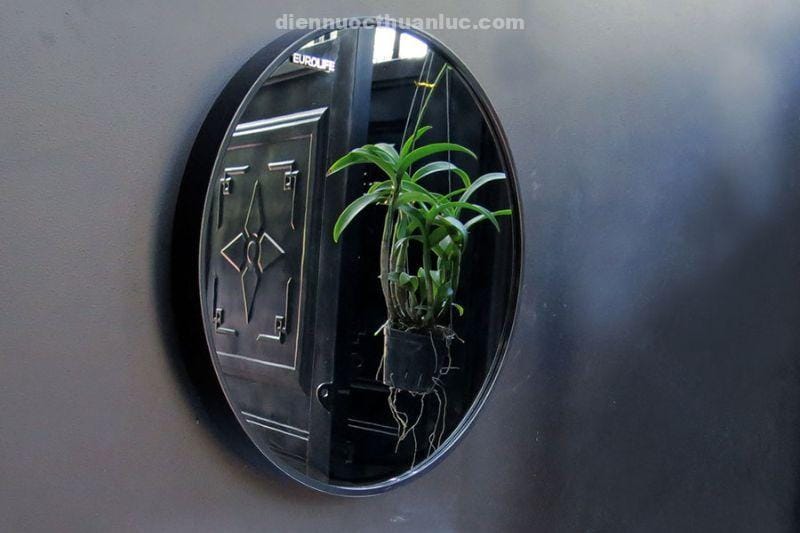 guong-tron-tu-lavabo-blv-pm04-eurolife Gương tròn tủ lavabo 600*480*530 BLV-PM04 Eurolife