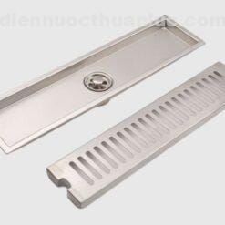 Hố ga 10x60cm chống hôi INOX 304 EL-HG1060/HG 19 Eurolife tự động đóng khi không có nước