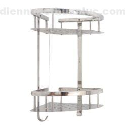 Kệ góc xà phòng đôi Inox 304 EL-KG2 Eurolife