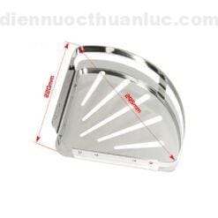 Kích thước kệ góc xà phòng đôi Inox 304 EL-KG2 Eurolife